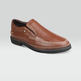 Aurelio - Zapato Slip On tejido para Hombre en Piel de Ternera